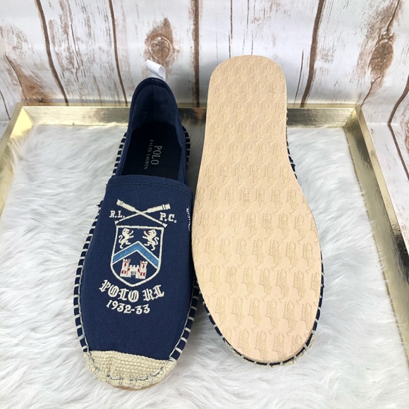 NEW Polo Ralph Lauren Barron Yale Espadrille - Picture 9 of 11